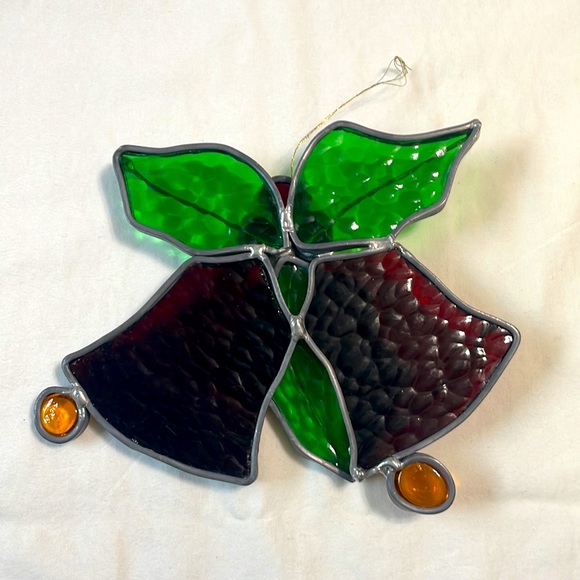 Stained Glass Christmas Suncatcher - Picture 2 of 2